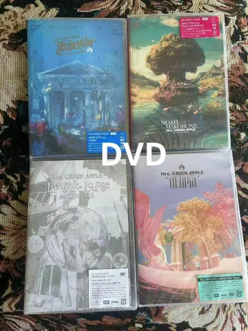 Mrs.GREEN APPLE 일반ver DVD 4작품