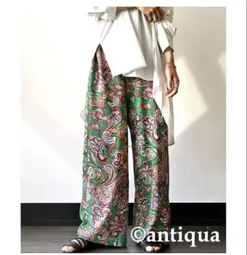 antiqua 와이드 팬츠 이지 팬츠 패턴 토르소