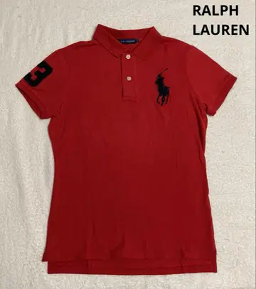 RALPH LAUREN 빅 포니 피케 셔츠 반팔 여성용 S