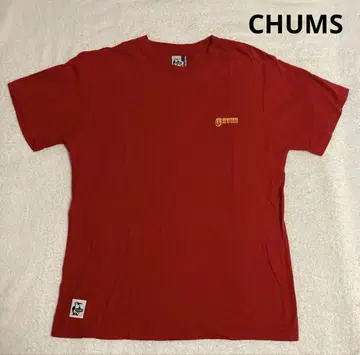 CHUMS 참스 CHUMS FEST 티셔츠 반팔 남성용 S