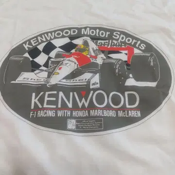 L 사이즈 KENWOOD McLaren 말보로 티셔츠