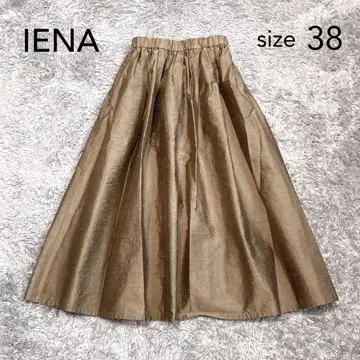 새상품급 IENA 이에나 24SS etique 시어 샨탄 스커트 38