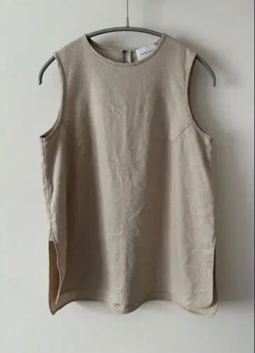 UNITED ARROWS 슬리브리스 린넨 상의
