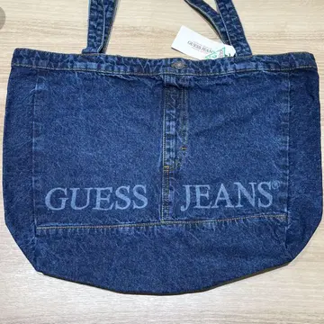 GUESS JEANS 데님 토트백 게스 데님 토트백