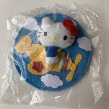 HELLO KITTY 펠트 마스코트 비행기 2001