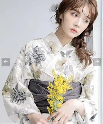 Dita 디타 유카타 수채화 교 마츠리