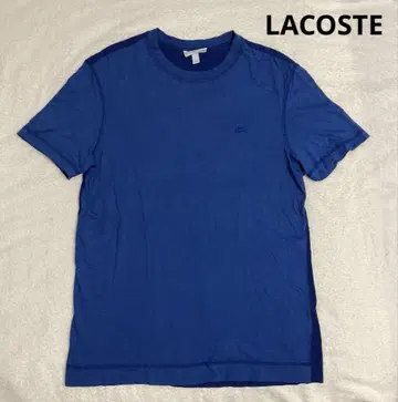 LACOSTE 라코스테 파랑 악어 티셔츠 반팔 남성용 M
