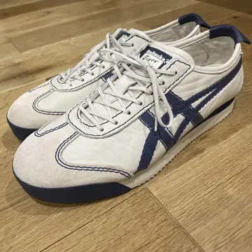 28cm 오니츠카타이거 MEXICO 66 SD PF 베이지/네이비