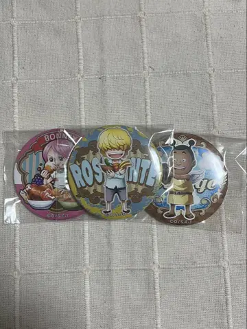 원피스 onepiece 야카라 캔뱃지 로시난테 Bonnie 우루지