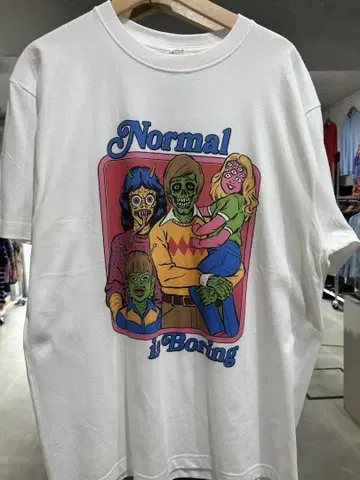 호러 캐릭터 티셔츠