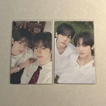 TWS 처음 뵙겠습니다 weverse판 유닛 트레이딩 카드 도훈 한진