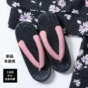 [3개부터 모두 반값] hina 시마무라 콜라보 통증 방지 일본 나막신