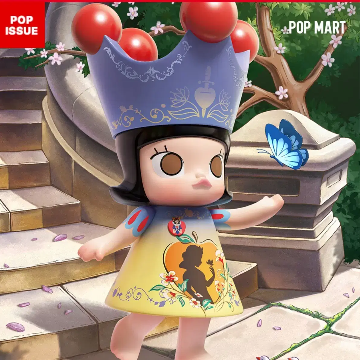 即時発送MEGA  MOLLY 400% Velvet Flowers MEGA ROYAL MOLLY 400% Velvet Flowers - POP MART (United States)
