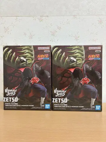 NARUTO VIBRATION STARS 제츠 피규어 2개 세트
