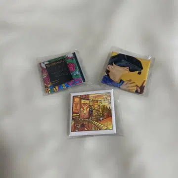 함브레더스 CD 캔뱃지 3개 세트