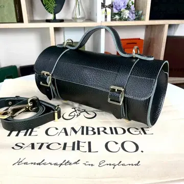 새상품 영국 명품 cambridge satchel 올 가죽 통형