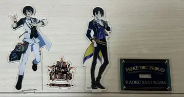 SideM 사쿠라바 카오루 아크릴 스탠드 2개 세트