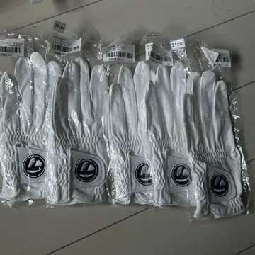 테일러메이드 골프 그로브 21cm 화이트 5세트