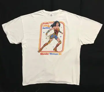 DC 코믹 원더우먼 티셔츠 2XL WONDER WOMAN