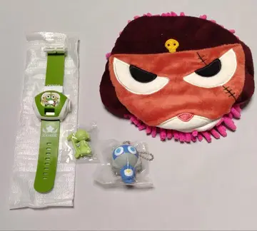 개구리 중사 케로로 굿즈 정리 기로로 걸레 워치 도로로 키링