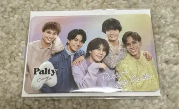 Palty 파르티 A! group 콜라보 카드 거울