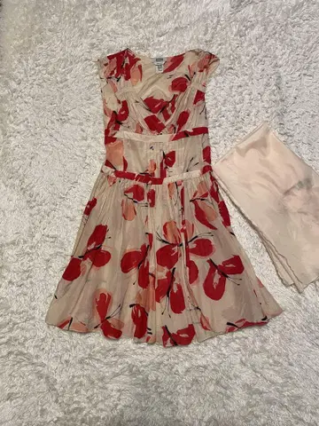 모스키노 CHEAPANDCHIC 꽃무늬 원피스 40