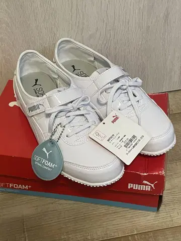 푸마 소프트 폼 + 벨라 V 페이턴트 23.5cm