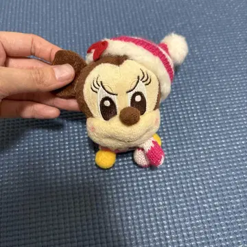 미니 마우스 모자 봉제 인형 키링