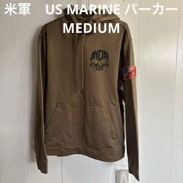 미군 US MARINE 후드티 MEDIUM 코요테 무료배송