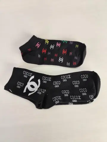 COCO 로고 숏 삭스 2켤레 세트