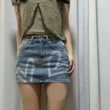 midnight move 미드나잇 무브 데님 스커트