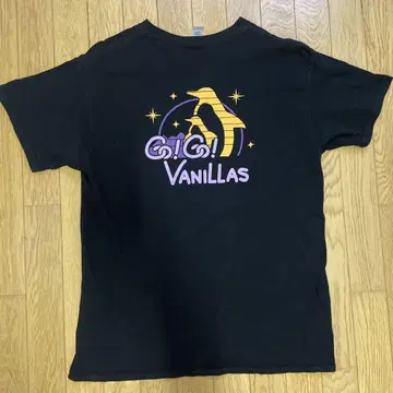 go!go!vanillas 바닐라즈 티셔츠 L 사이즈 블랙