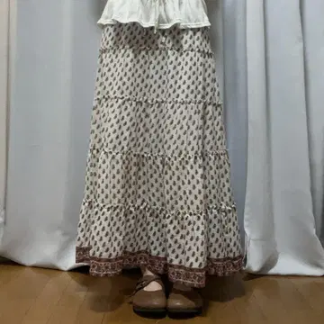 모리걸 롱 스커트