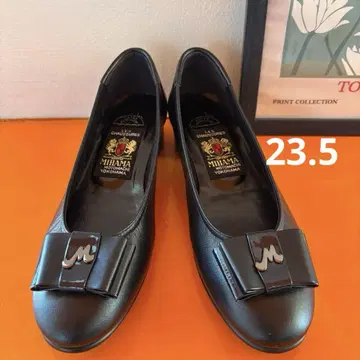 MIHAMA 미하마 펌프스 블랙 23.5
