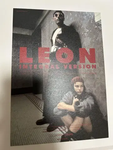 LEON 레온 입장 혜택 리바이벌 포스터 나탈리 포트만