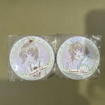 카드캡터 사쿠라 페이퍼 텍스처 캔뱃지