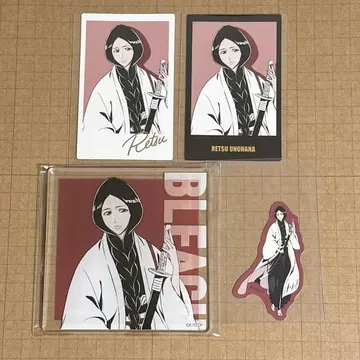 BLEACH WORLD 아크릴 코스터 사진풍 시트 스티커 우노하나