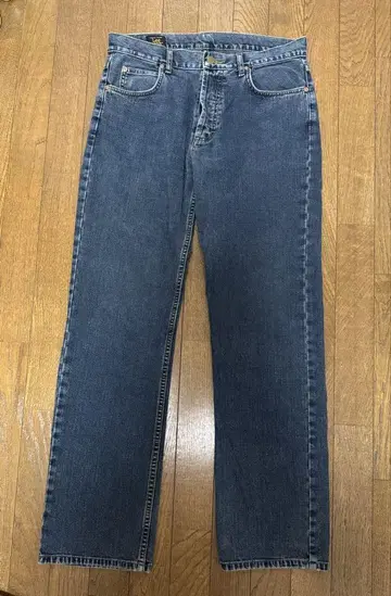 Lee 스트레이트 데님 다크 블루