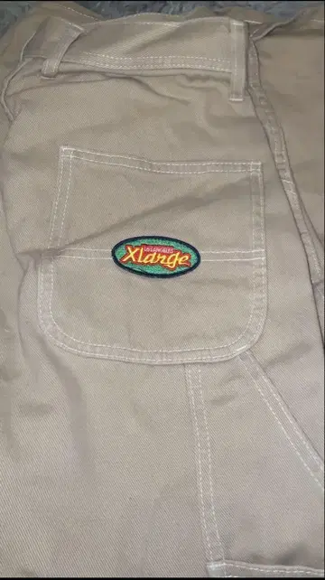 X-LARGE 카고 팬츠 데님 팬츠