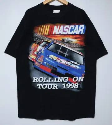 NASCAR CHECKERED FLAG SPORTS 티셔츠 L
