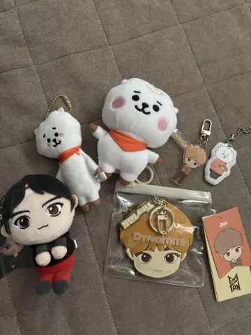 BTS 타이니탄 봉제 인형/마스코트 세트