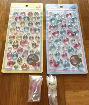 물방울 메지루시 액세서리 모자 꽁지 드롭 씰