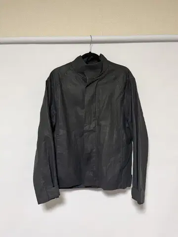 90's xx outfitters 다크 그레이 가죽 자켓