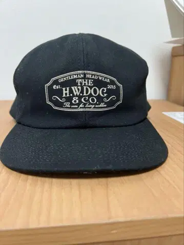 H.W.DOG & CO. 캡 일본제 사이즈 38 블랙