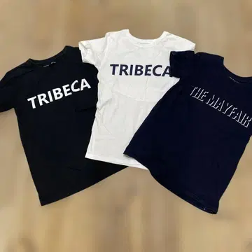 TRIBECA & THE MAYFAIR 반팔 티셔츠 3장 어퍼 하이츠