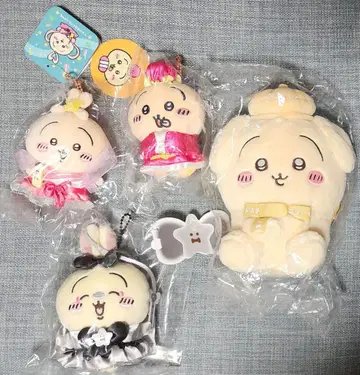 치이카와 토끼 마스코트 봉제 인형 세트