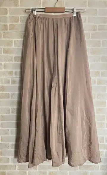 파드칼레 쉬폰 스커트 마 혼방 페티코트 포함 36