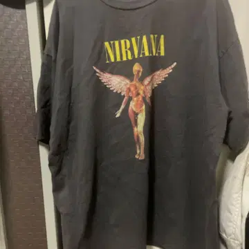 NIRVANA 티셔츠 다크 그레이