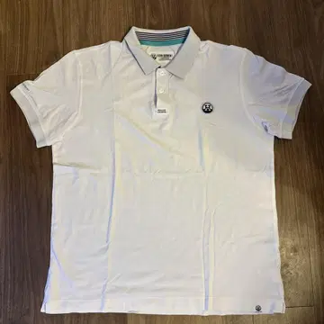 HORN GARMENT 경적 의류 골프 피케 셔츠 화이트 XL