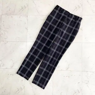 PLST 플라스테 팬츠 네이비 화이트 그린 XS